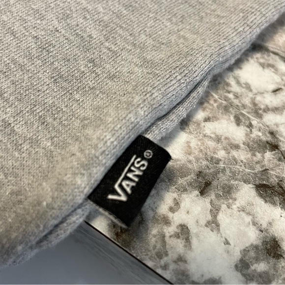 Vans Off The Wall Gray Crewneck Sweatshirt Men’s Small - Picture 7 of 9